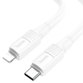 hoco X84 20W USB-C / Type-C to 8 Pin Solid PD Charging Data Cable,Length:1m